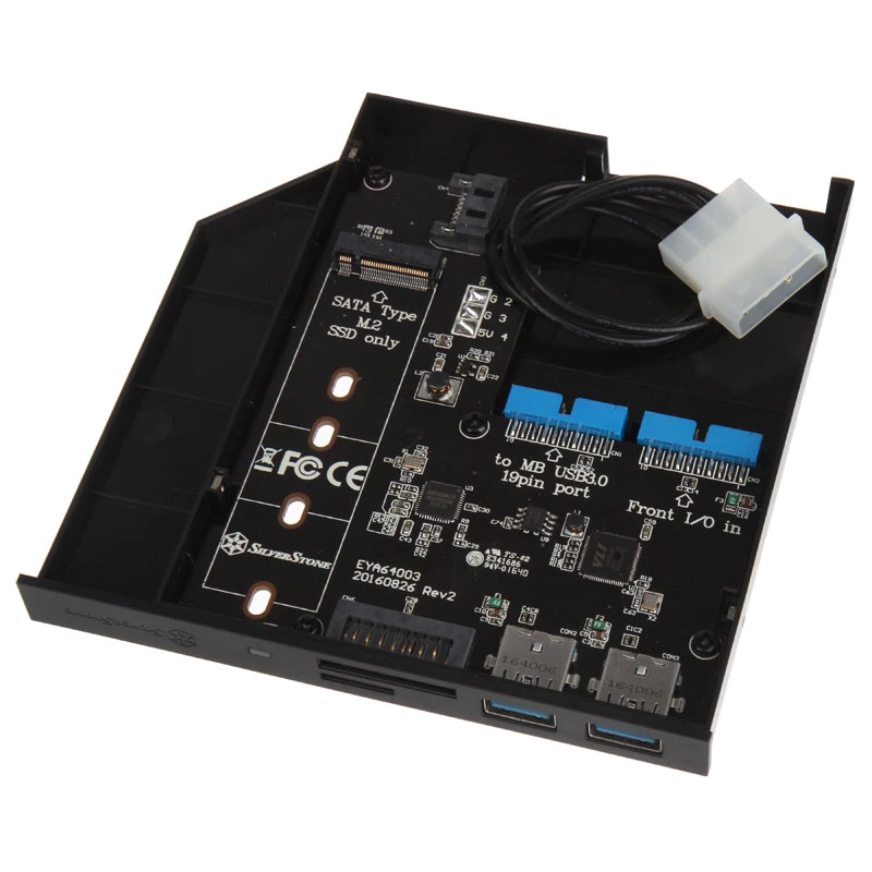 Maschera I/O Silverstone FPS01