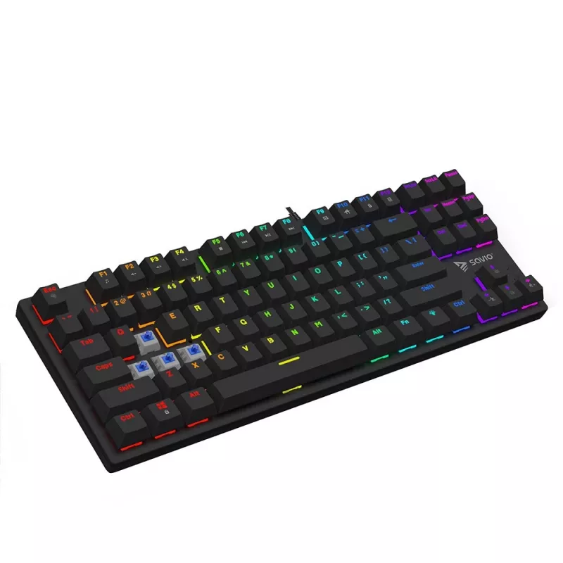 Tastiera meccanica RGB Tempest X2 Outemu Blue Savio Savgk-tempest X2 Bl