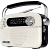 Altoparlante SVEN SRP-505, bianco (3W, Bluetooth, FM/AM/SW, USB, microSD, AUX, batteria)