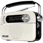 Altoparlante SVEN SRP-505, bianco (3W, Bluetooth, FM/AM/SW, USB, microSD, AUX, batteria)