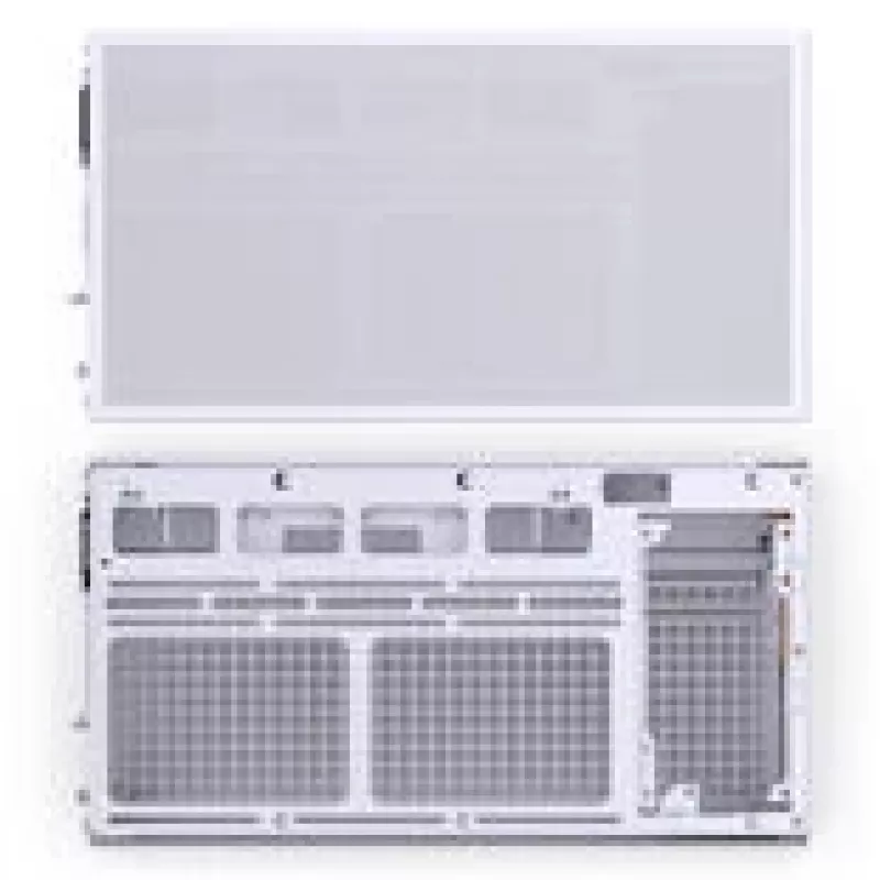 Case per computer Jonsbo D32 STD Mesh Mini Case mATX – bianco