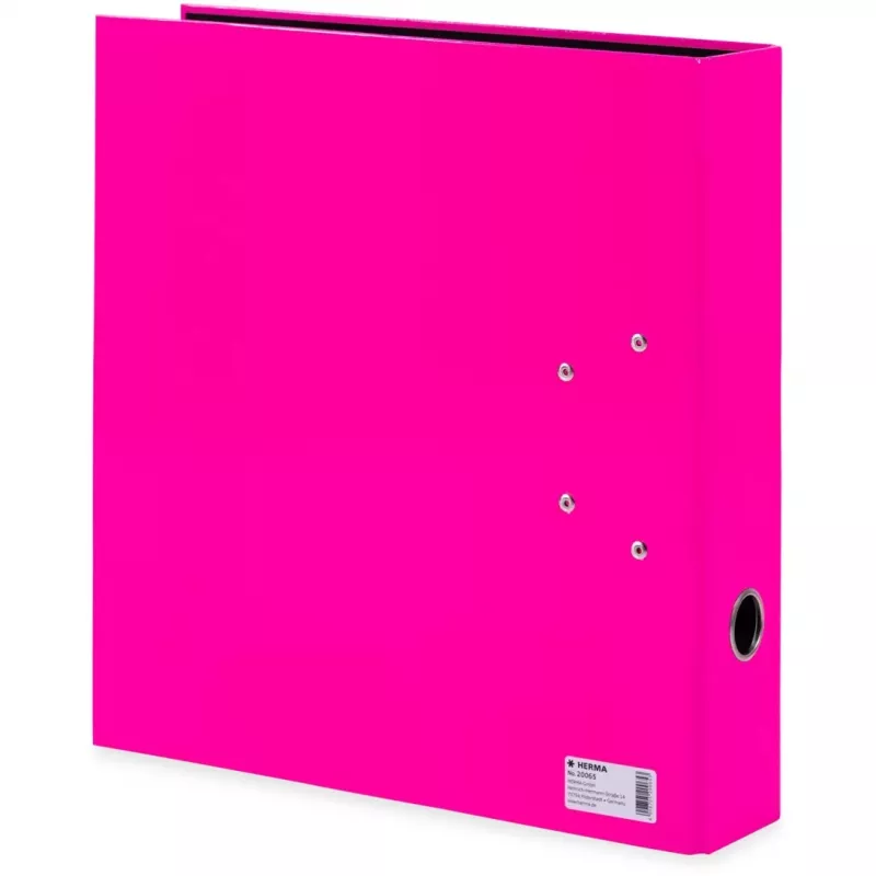 Raccoglitore ad anelli HERMA 20065 A4 rosa anello tondo 70 mm