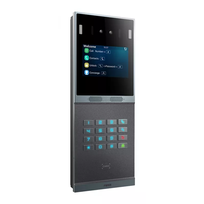 Fanvil i66 videocitofono 2 MP 10,2 cm 4 pollici nero grigio