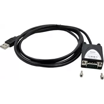 Exsys - Adattatore seriale - USB - RS-232 - nero (EX-1311-2-5V)