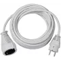 brennenstuhl H05VV-F 3G1,5 - Cavo prolunga - CEE 7/4 (F) a CEE 7/7 (M) - 10 m - bianco