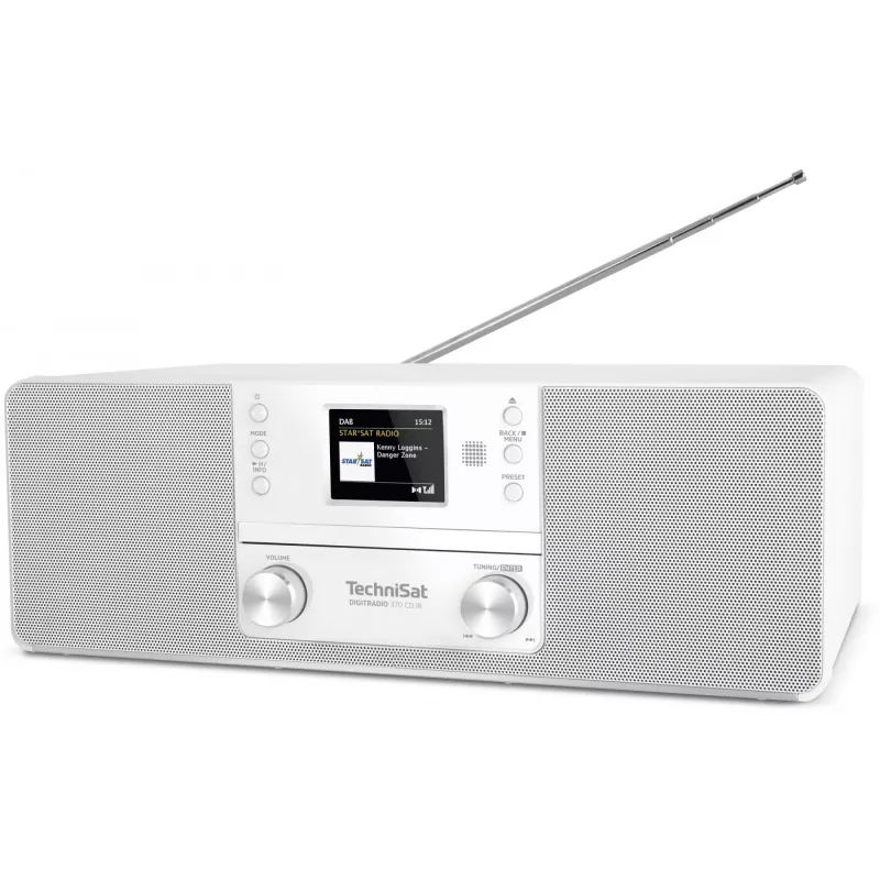 TechniSat DigitRadio 370 CD IR radio DAB lettore CD / MP3 lettore digitale radio internet ricevitore audio Bluetooth 10 Watt