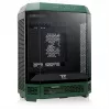 The Tower 600, case tower verde scuro, vetro temperato x 3