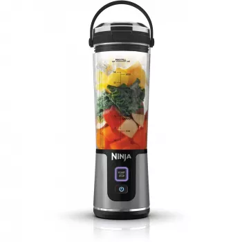 Frullatore sportivo Ninja BC151EUBK — contenitore da 0,53 L, 14,4 W, batteria, Ice-Crush, nero