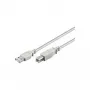 Cavo USB 2.0 (doppio schermato, grigio) (50953)