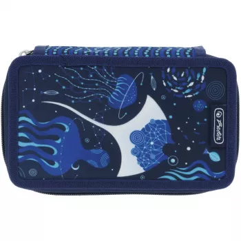Herlitz TriCase Deep Ocean 31 pz blu poliestere 190x70x115 mm