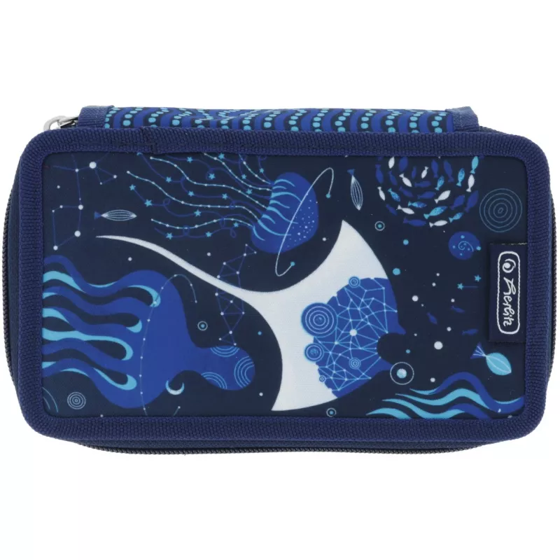 Herlitz TriCase Deep Ocean 31 pz blu poliestere 190x70x115 mm