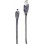 Cavo USB ShiverPeaks BS77261 1 m USB A su Mini-USB B grigio
