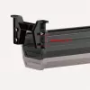 Canalina portacavi sottoscrivania MACLEAN MC-106B — nero, ABS, carico massimo 5 kg