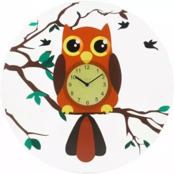 NeXtime orologio 8169 Oohoo, Ø43 cm, da parete, multicolore
