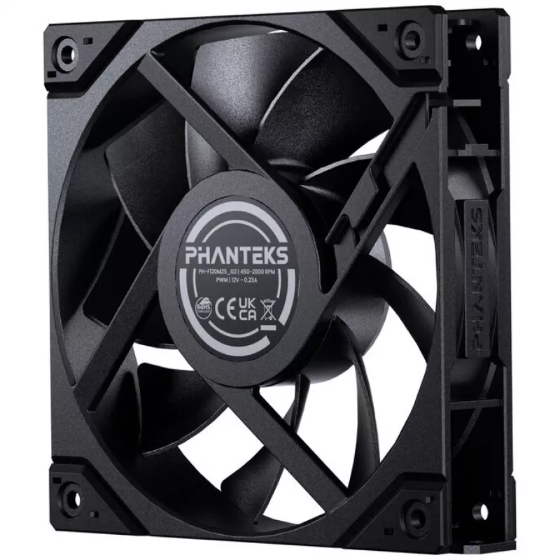Ventola PHANTEKS M25G2-120 120mm PWM nero