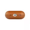Fixed | Custodia per auricolari con supporto MagSafe | Apple AirPods Pro 2/Pro 2 (USB-C) | Marrone | Pelle