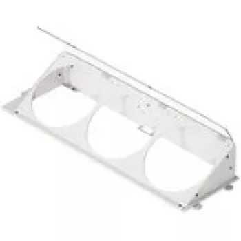 Supporto ventole inferiore angolare HAVN HS 420 bianco — supporto di montaggio ventole per installazione nella parte inferiore del case