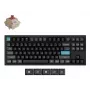 Tastiera meccanica 80% QWERTY Keychron Q3 Ultra 8K — Bluetooth e con filo, retroilluminazione RGB, nero