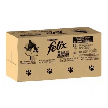 Purina Felix MIX cibo umido per gatti, 120 x 85 g