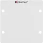 Placca a parete/copertura interruttore Kindermann 7444000500 alluminio