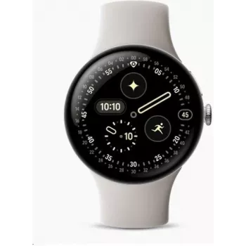 Google Pixel Watch 4 - 45 mm - alluminio Silver polished (GA09308-EU)