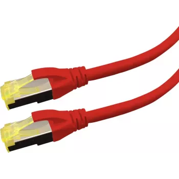 Cavo di rete LOGON APR6A030R Cat6a S/FTP (S-STP) rosso 3 m RJ-45–RJ-45