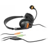 Cuffie NATEC Drone con archetto cablate per telefonate/musica nero, arancione