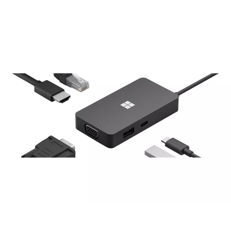 Dock per laptop Microsoft 1E4-00002 nero
