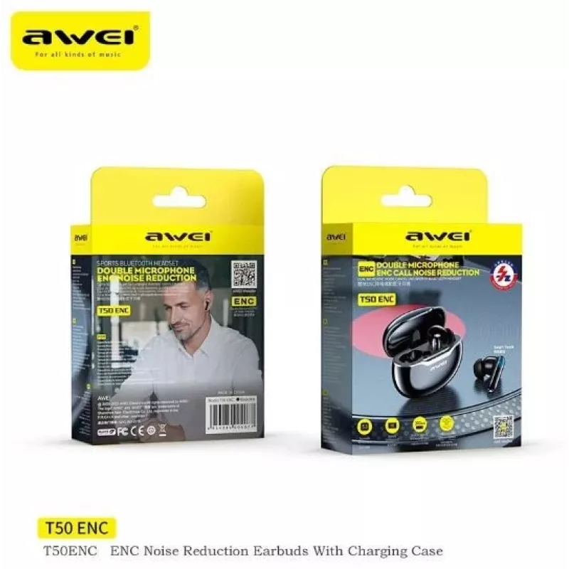 Cuffie Bluetooth Awei T50 ENC