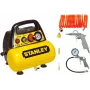Compressore SENZA OLIO 6L + kit ARIA COMPRESSA Stanley