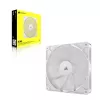 Corsair RS140 PWM ventola per case, 140 mm, 36 dB, confezione singola, bianca
