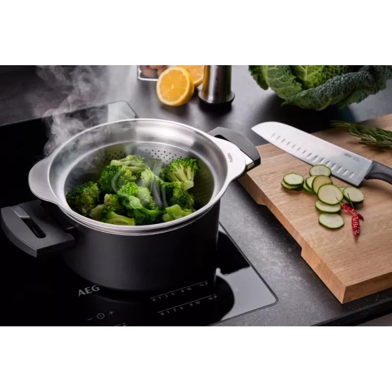 Colino GEFU PREMIO G-28131, 23 cm acciaio inox colino da cucina