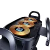 Baseus LightChaser BS-CM029 Supporto auto per telefono con ricarica wireless da 15 W per bocchetta di ventilazione, nero