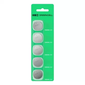 Batteria al litio a bottone Green Cell CR2016 3V – confezione da 5
