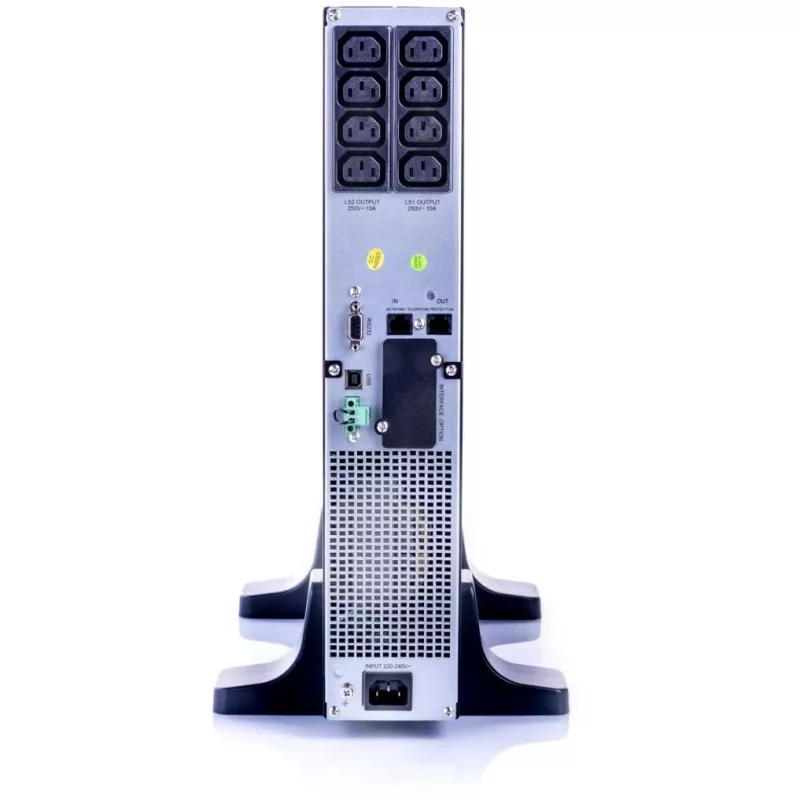 UPS 1500VA line-interactive USB/RS232 display LCD 48,30cm (19)/torre - UPS (offline) - 28 min. (All915019RT)