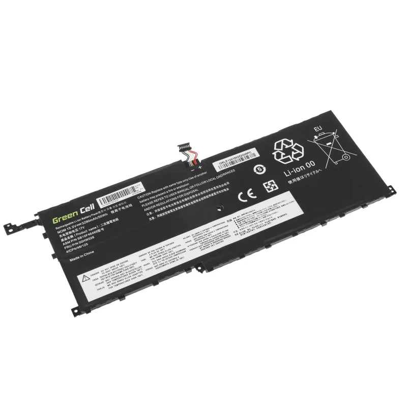 Batteria Green Cell LE130 per Lenovo ThinkPad X1 Carbon 4th Gen