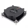 Dissipatore ad aria per processore SILVERSTONE SST-XE01-1700A — ventola da 8 cm, 1000–5500 giri/min, doppio cuscinetto a sfere, nero