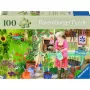 Puzzle Ravensburger XL Garten – 100 pezzi, pezzi oversize