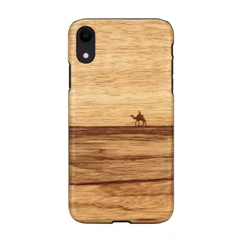 Custodia per smartphone man and wood per iPhone XR — Terra White cover protettiva