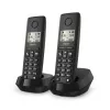 Gigaset Pure 100 Duo — telefono cordless, coppia di microtelefoni DECT con stazione base