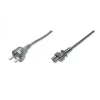Assmann cavo di alimentazione, Schuko - C5, connettore maschio/femmina, 1,8m, H05VV-F3G 0,75 mm², nero (AK-440103-018-S)