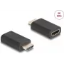 Delock 64325 Emulatore EDID HDMI 4K per audio surround, nero