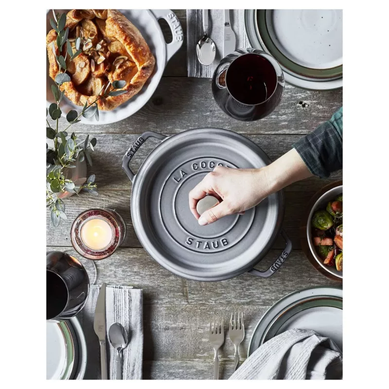 Staub Cocotte 3,8 L tegame rotondo in ghisa