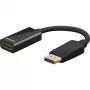 Cavo adattatore Goobay DisplayPort a HDMI 8K/60Hz - connettore maschio> connettore femmina (75270)