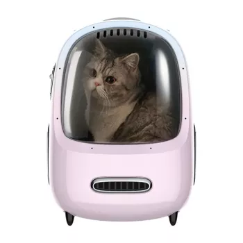Trasportino intelligente per gatti PetKit rosa