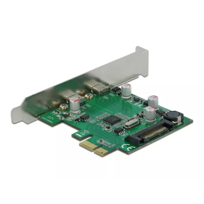 DeLOCK scheda PCI Express x1 su 2 x connettore femmina USB Type-C™