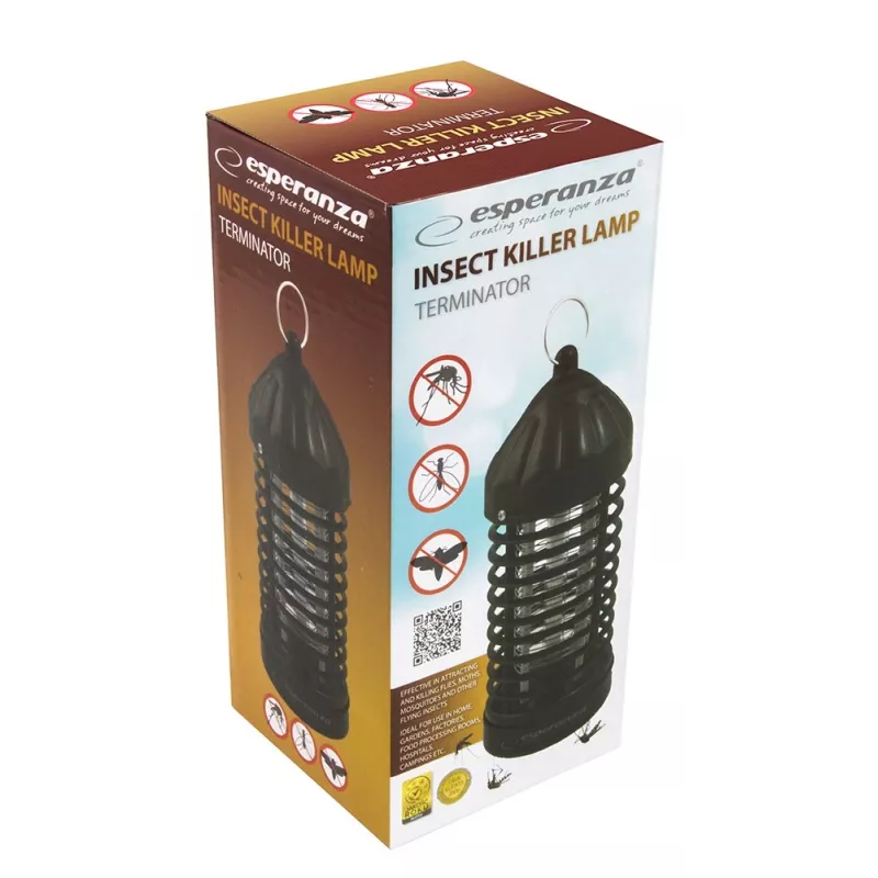 Lampada LED UV per insetti Esperanza Terminator EHQ005