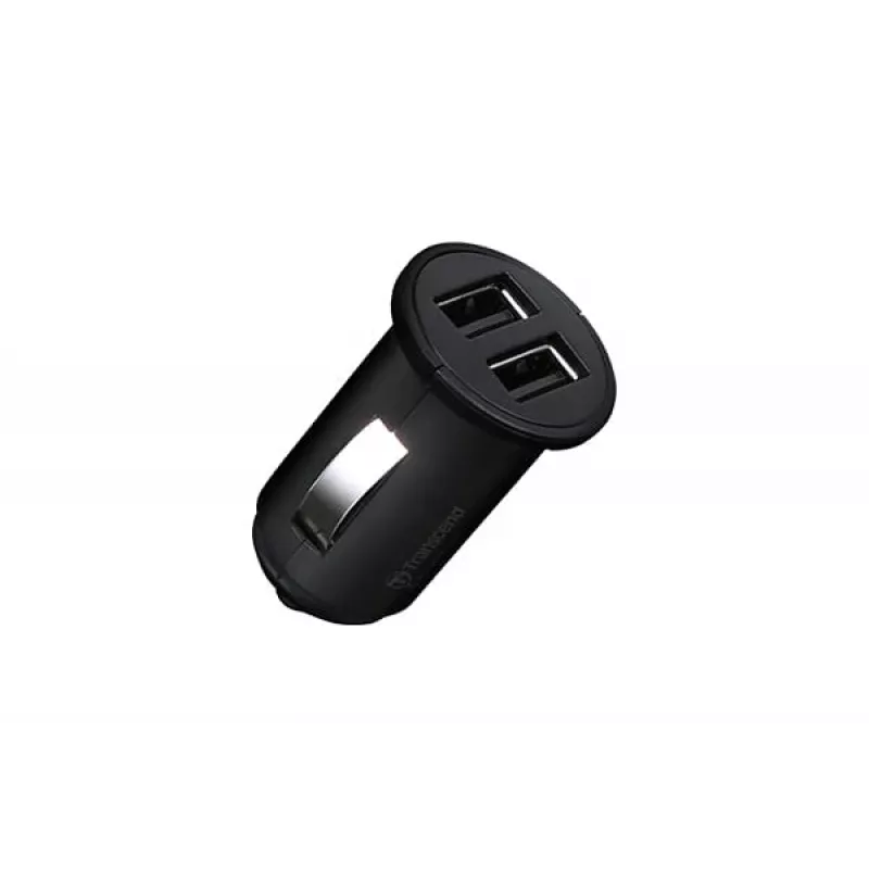 Transcend TS-DPL3 - alimentazione auto - 2,4 A - 2 porte di uscita (2 x USB)
