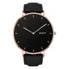 Smartwatch in pelle Garett Verona oro-nero