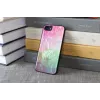 Custodia iKins per Apple iPhone 8/7 con design fiori d'acqua, nero